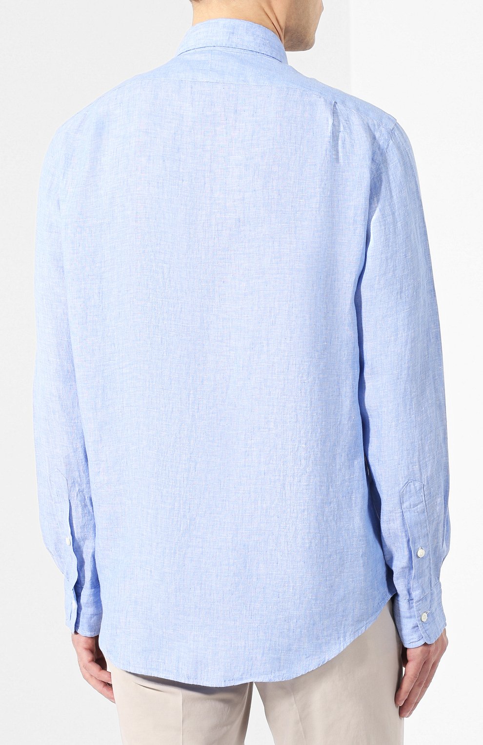 Льняная рубашка POLO RALPH LAUREN, арт. 710740806, фото 4