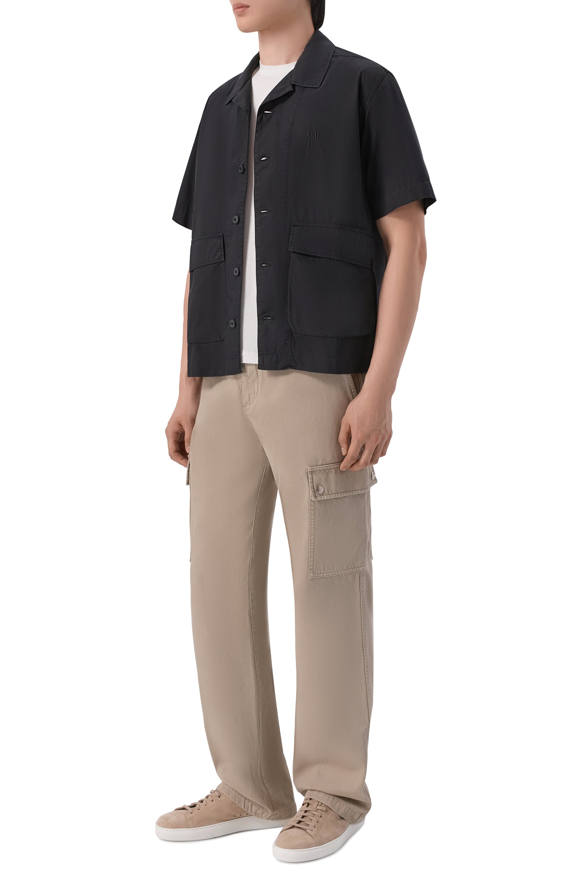 Хлопковая рубашка C.P. COMPANY, арт. 20CMSH230A/005328G, фото 2