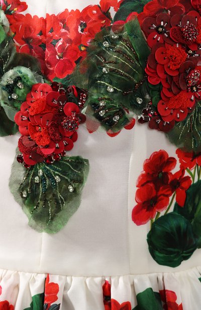 Шел ковое платье DOLCE & GABBANA, арт. F6D4SZ/GDM78, фото 5