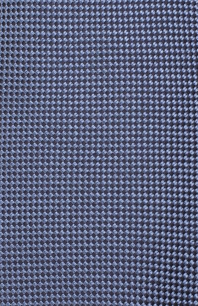 Шелковый галстук CORNELIANI голубого цвета по цене 17800 руб., арт. 84U390-9820320/00, фото 3 Шелковый галстук CORNELIANI, арт. 84U390-9820320/00, фото 3