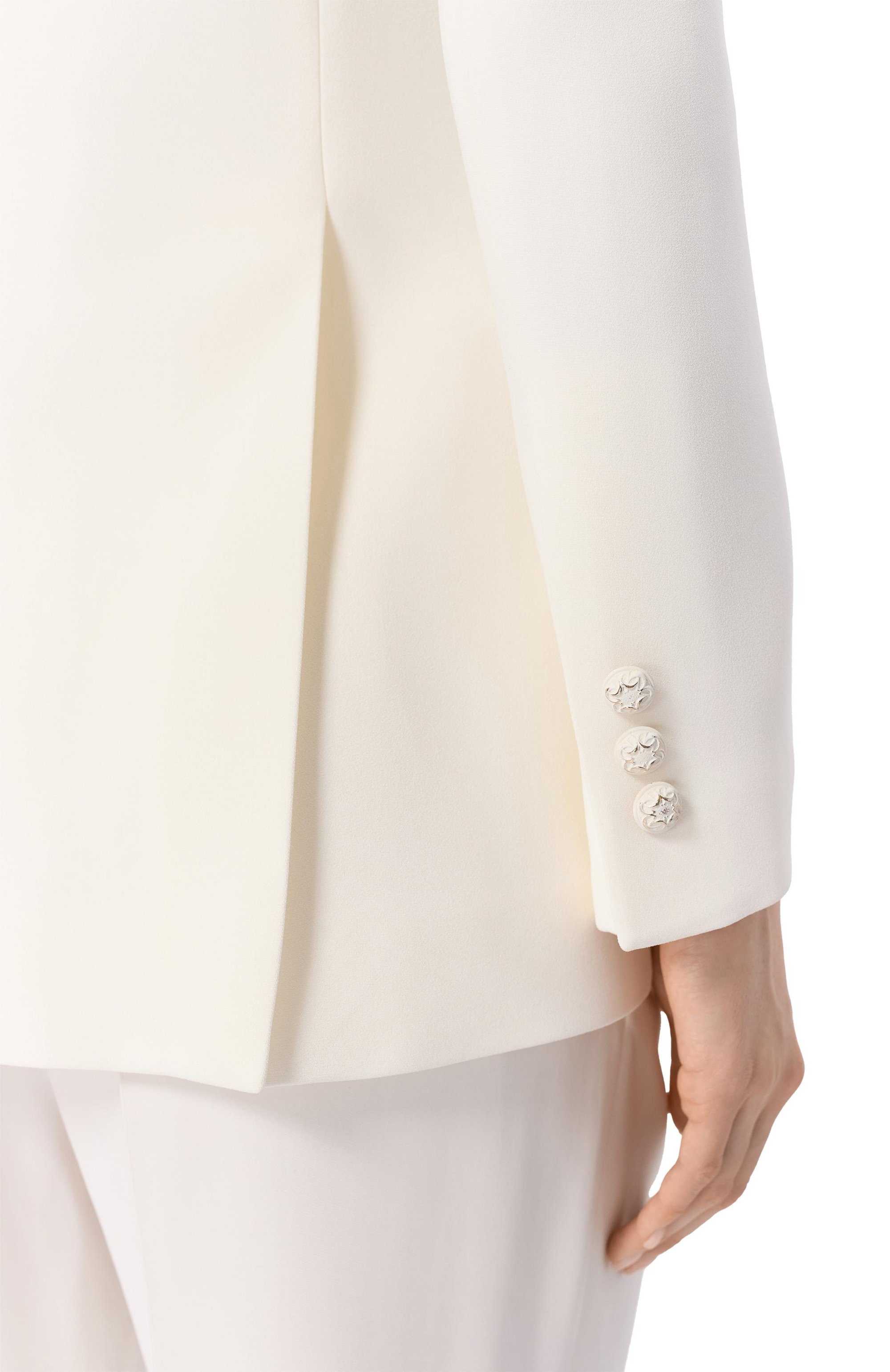 Жакет ELIE SAAB белого цвета по цене 279000 руб., арт. J0003NR25, фото 5 Жакет ELIE SAAB, арт. J0003NR25, фото 5