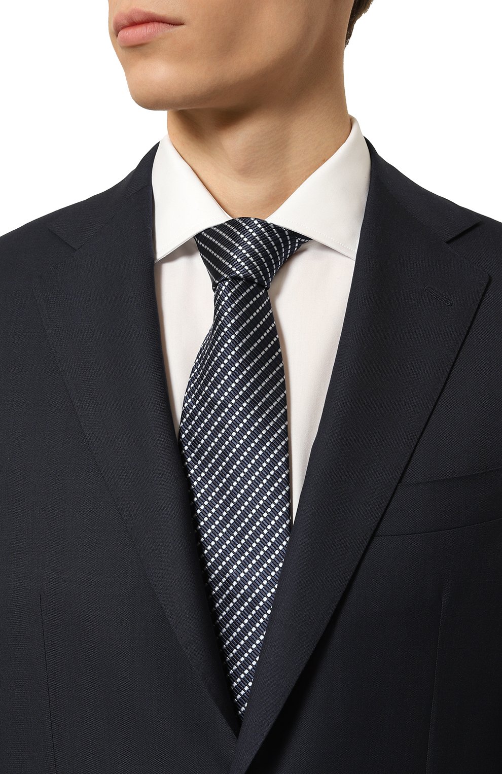 Шелковый галстук ZEGNA, арт. 1P8/Z8D87TA8, фото 2