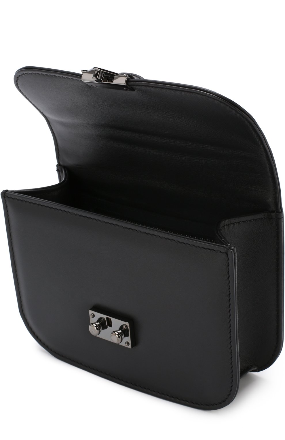 Сумка glam lock noir small VALENTINO черного цвета по цене 196000 руб., арт. ZW2B0312/VBL, фото 4 Сумка glam lock noir small VALENTINO, арт. ZW2B0312/VBL, фото 4