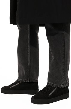 Кожаные кеды frankie winter GIUSEPPE ZANOTTI DESIGN, арт. RU00018/012, фото 3