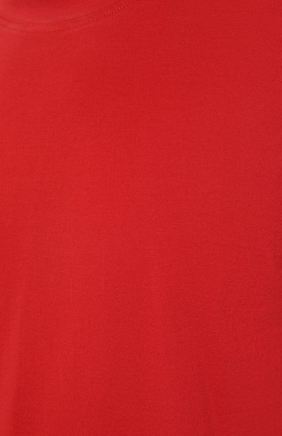 Хлопковая футболка BRUNELLO CUCINELLI красного цвета по цене 34700 руб., арт. M0T611308, фото 5 Хлопковая футболка BRUNELLO CUCINELLI, арт. M0T611308, фото 5
