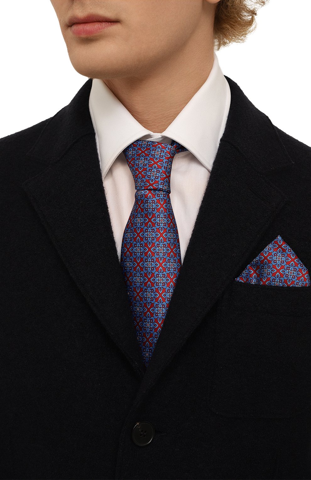 Комплект из галстука и платка STEFANO RICCI, арт. DH/49101, фото 2