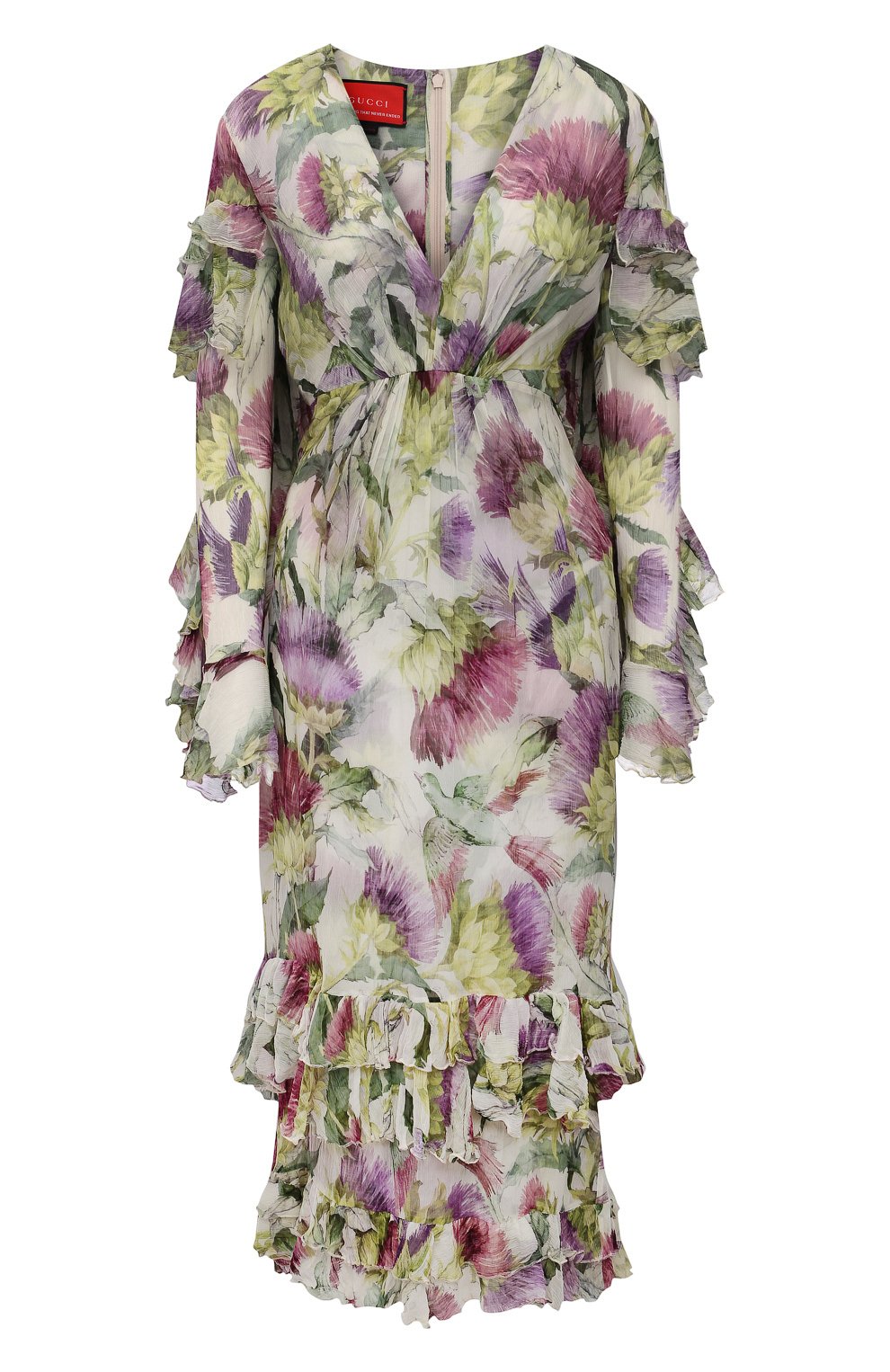 Шелковое платье GUCCI, арт. 663839/ZFP29, фото 1