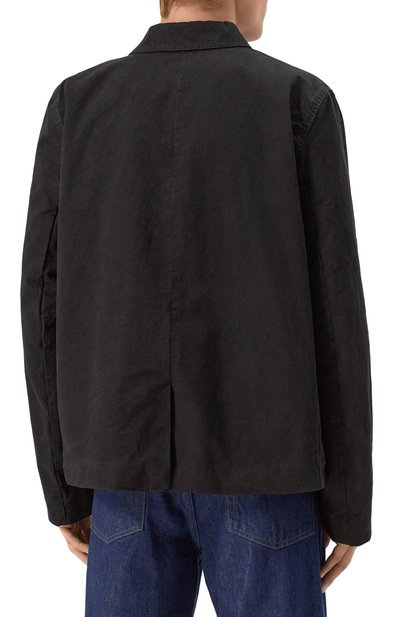 Хлопковая куртка-рубашка ANN DEMEULEMEESTER, арт. B0012449/FA559, фото 4
