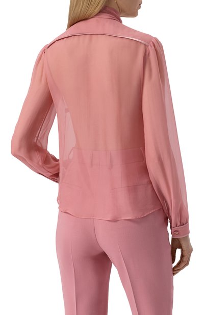 Шелковая �блузка DOLCE & GABBANA, арт. F5T18T/FU1AT, фото 4