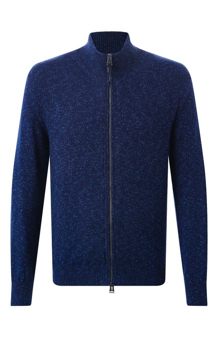 Мужской хлопковый кардиган CANALI темно-синего цвета по цене 0 руб., арт. C1105/MK02266 | Фото 1