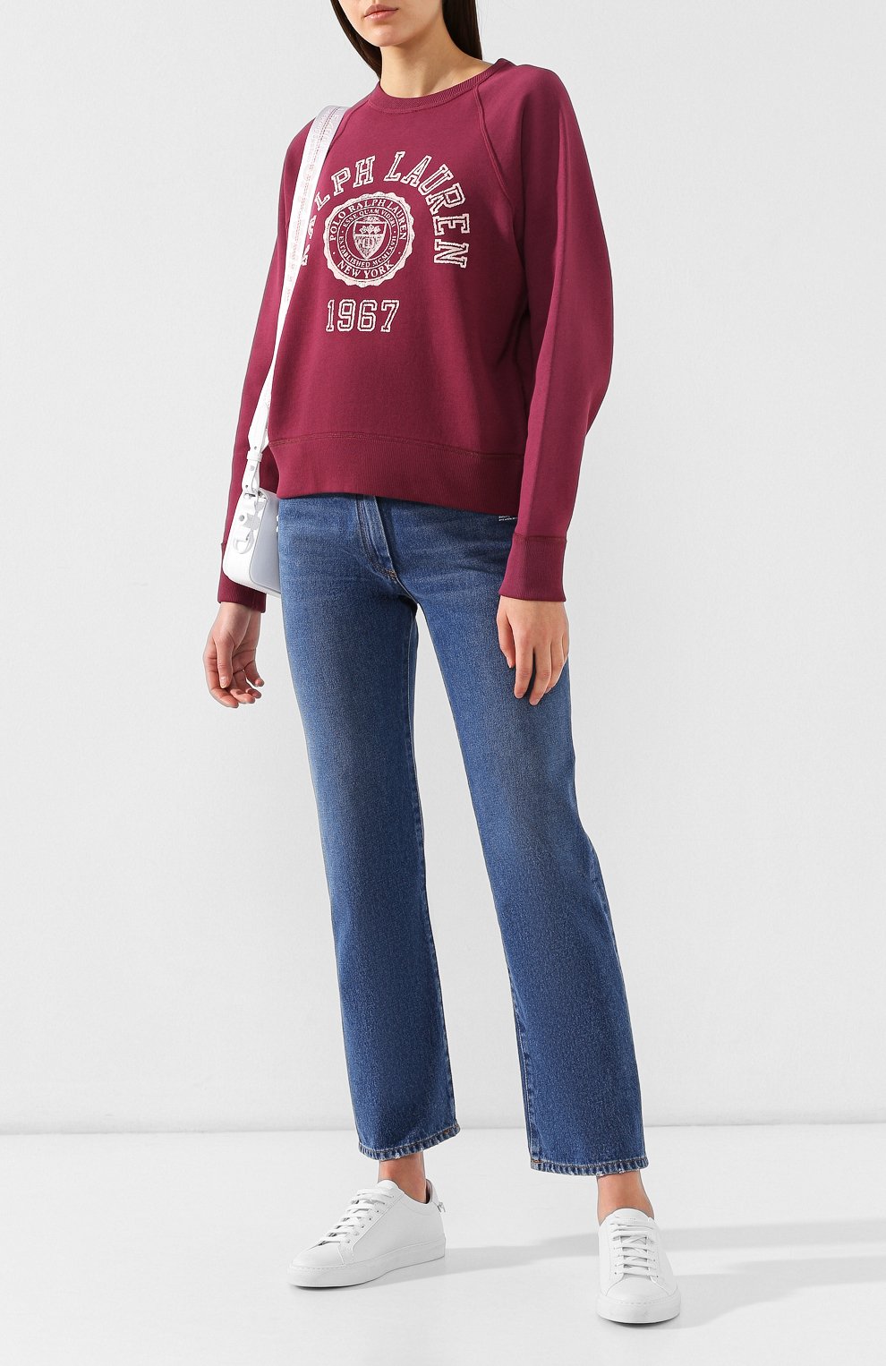 Хлопковый пуловер POLO RALPH LAUREN красного цвета по цене 18800 руб., арт. 211717899, фото 2 Хлопковый пуловер POLO RALPH LAUREN, арт. 211717899, фото 2