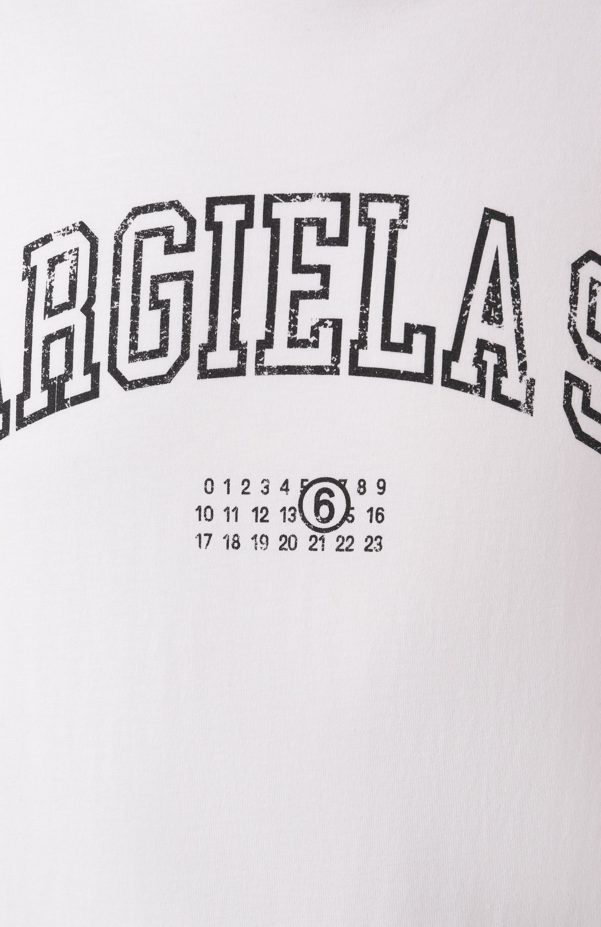 Хлопковая футболка MM6, арт. SH0GC0046/S24312, фото 6