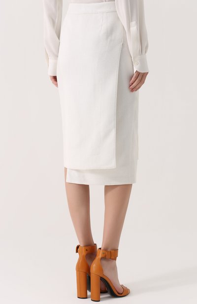 Юбка-карандаш асимметричного кроя  TOM FORD, арт. GC5225/FAX203, фото 4