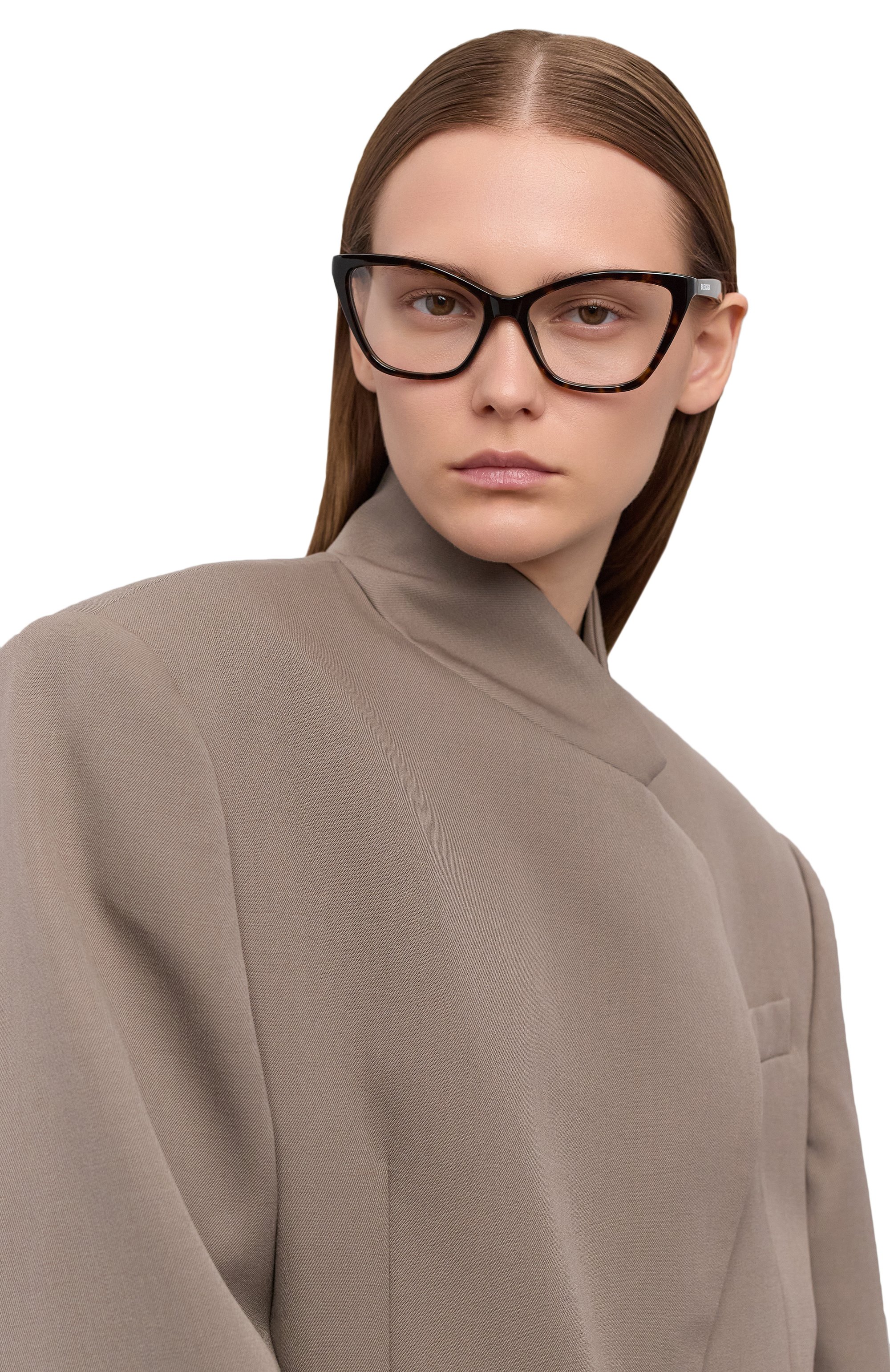 Оправа BALENCIAGA коричневого цвета по цене 29200 руб., арт. BB0405 002, фото 2 Оправа BALENCIAGA, арт. BB0405 002, фото 2