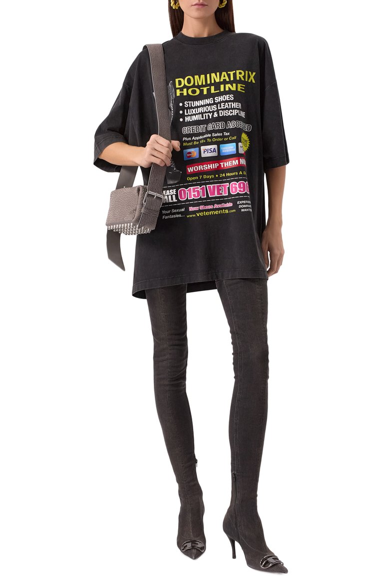 Женская сумка ricco small ALEXANDER WANG серого цвета, арт. 20125K21L | Фото 7 (Размер: small; Материал: Натуральная кожа; Ремень/цепочка: На ремешке)
