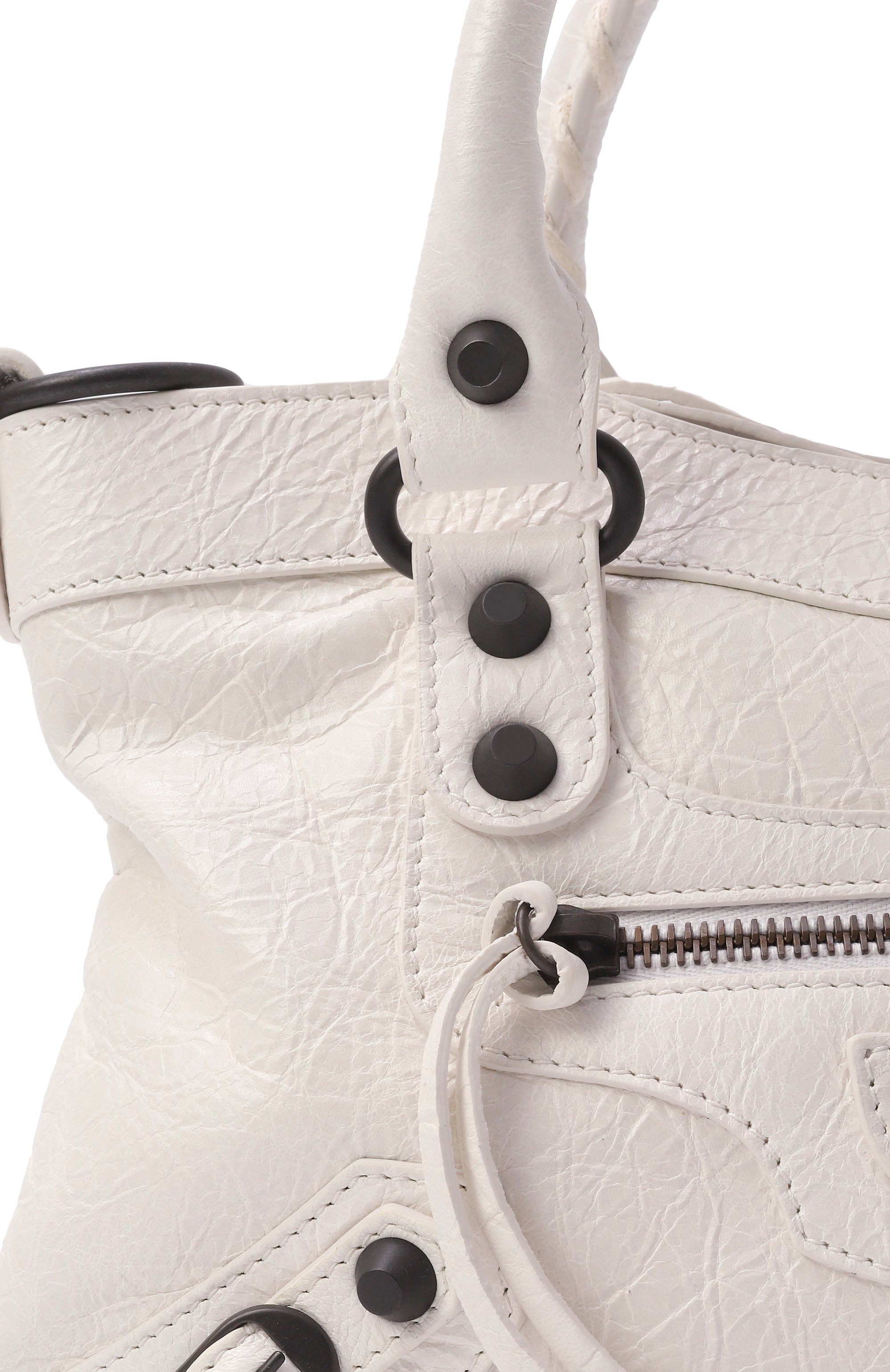 Сумка le city first BALENCIAGA белого цвета по цене 316000 руб., арт. 841458/2AB4W, фото 3 Сумка le city first BALENCIAGA, арт. 841458/2AB4W, фото 3