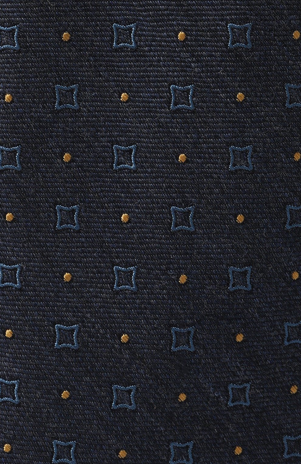 Галстук из кашемира и шелка CANALI синего цвета по цене 17600 руб., арт. 18/HJ03799, фото 4 Галстук из кашемира и шелка CANALI, арт. 18/HJ03799, фото 4