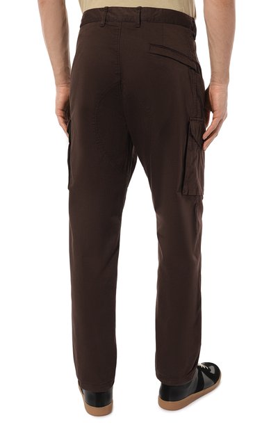 Брюки-карго из хлопка и шерсти STONE ISLAND, арт. 7315326F4, фото 4