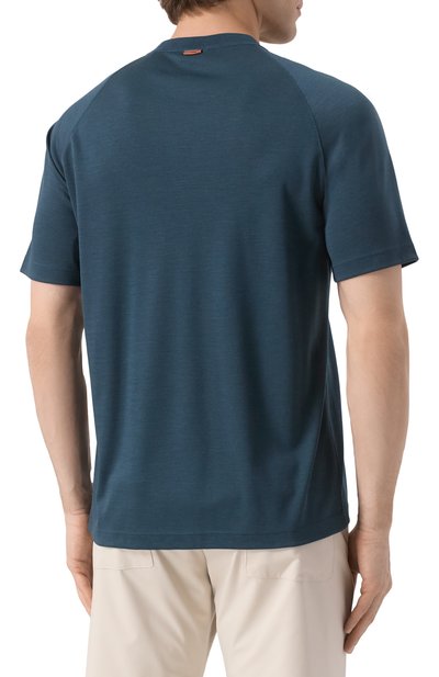 Шерстяная футболка ZEGNA, арт. FCT706/UF328A9, фото 4