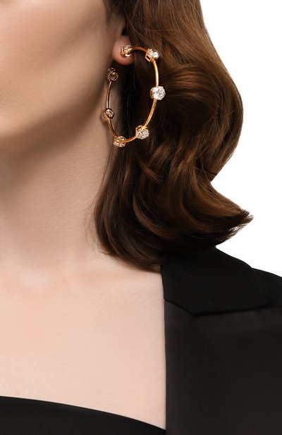 Серьги constella SWAROVSKI золотого цвета по цене 26850 руб., арт. 5622722, фото 2 Серьги constella SWAROVSKI, арт. 5622722, фото 2