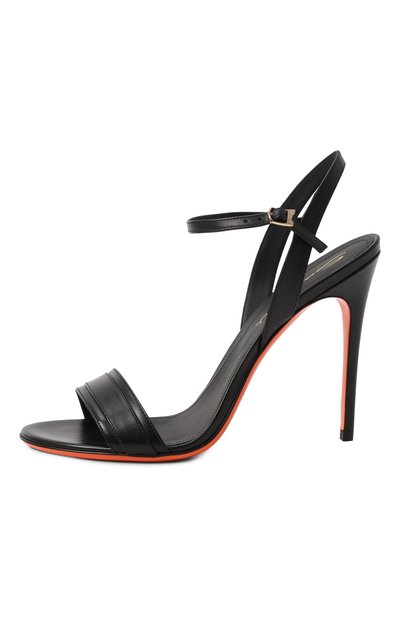 Кожаные босоножки SANTONI, арт. WHLG71501HA2TYLC, фото 4