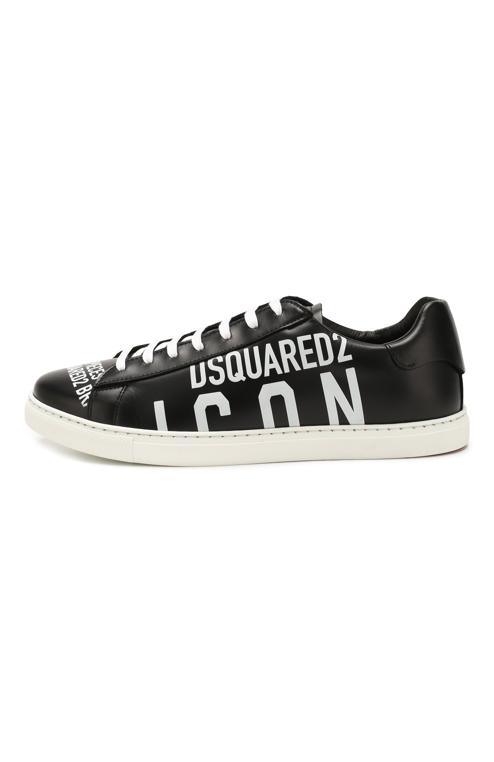 Кожаные кеды DSQUARED2, арт. SNM0005 01502648, фото 3