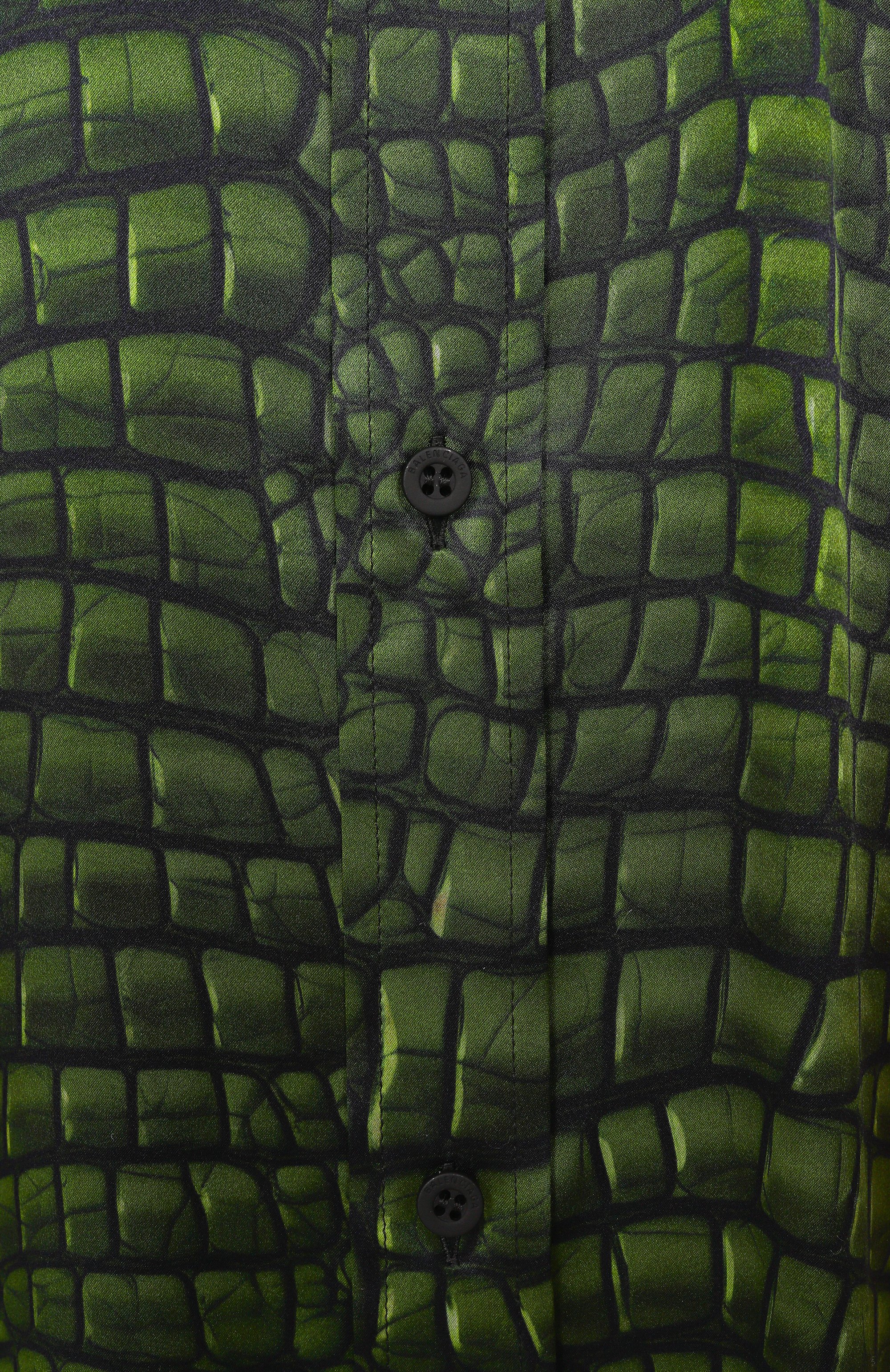 Шелковая рубашка BALENCIAGA, арт. 814121/TRLC7, фото 6