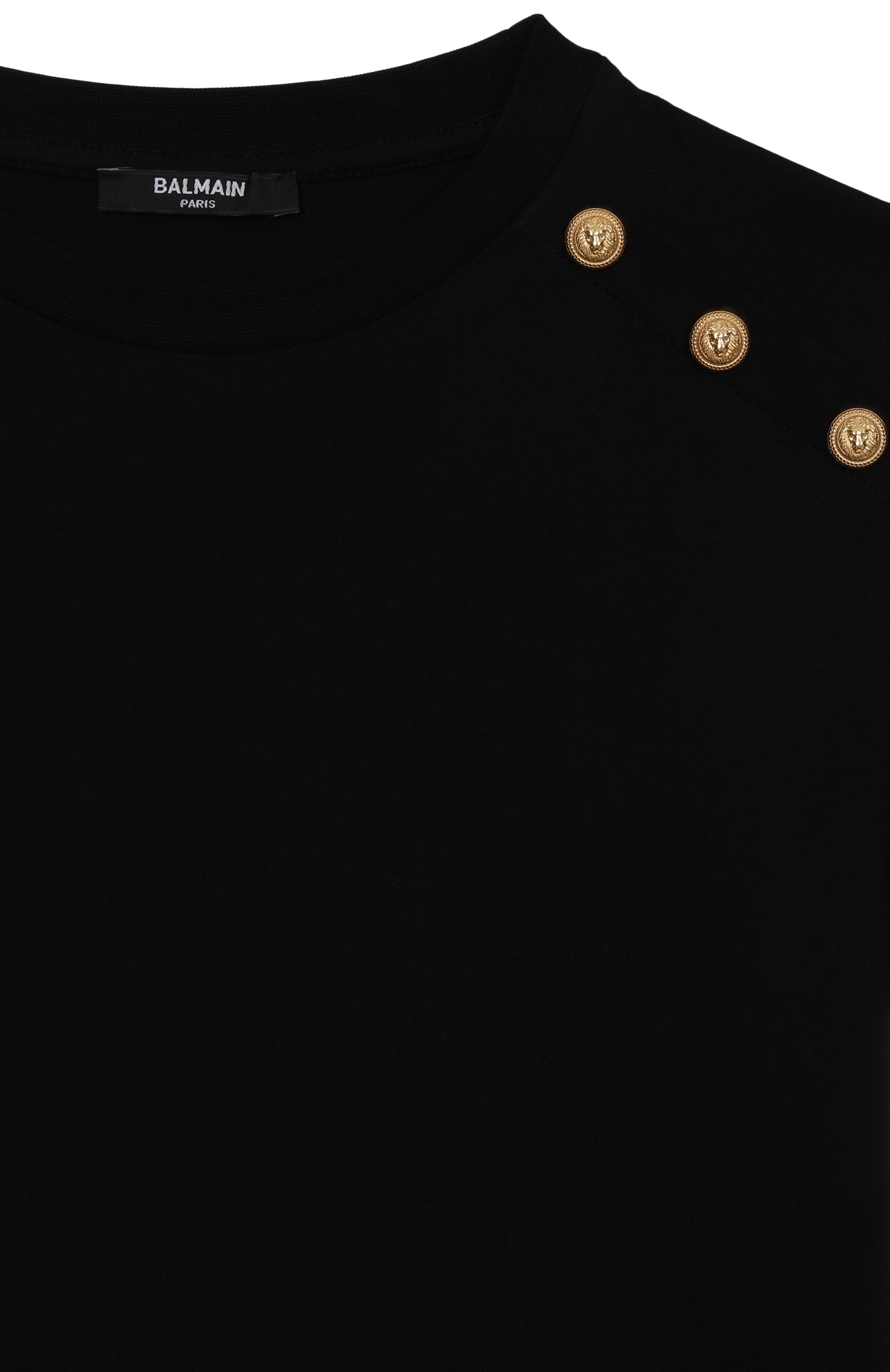 Хлопковая футболка BALMAIN, арт. BX8A31, фото 3