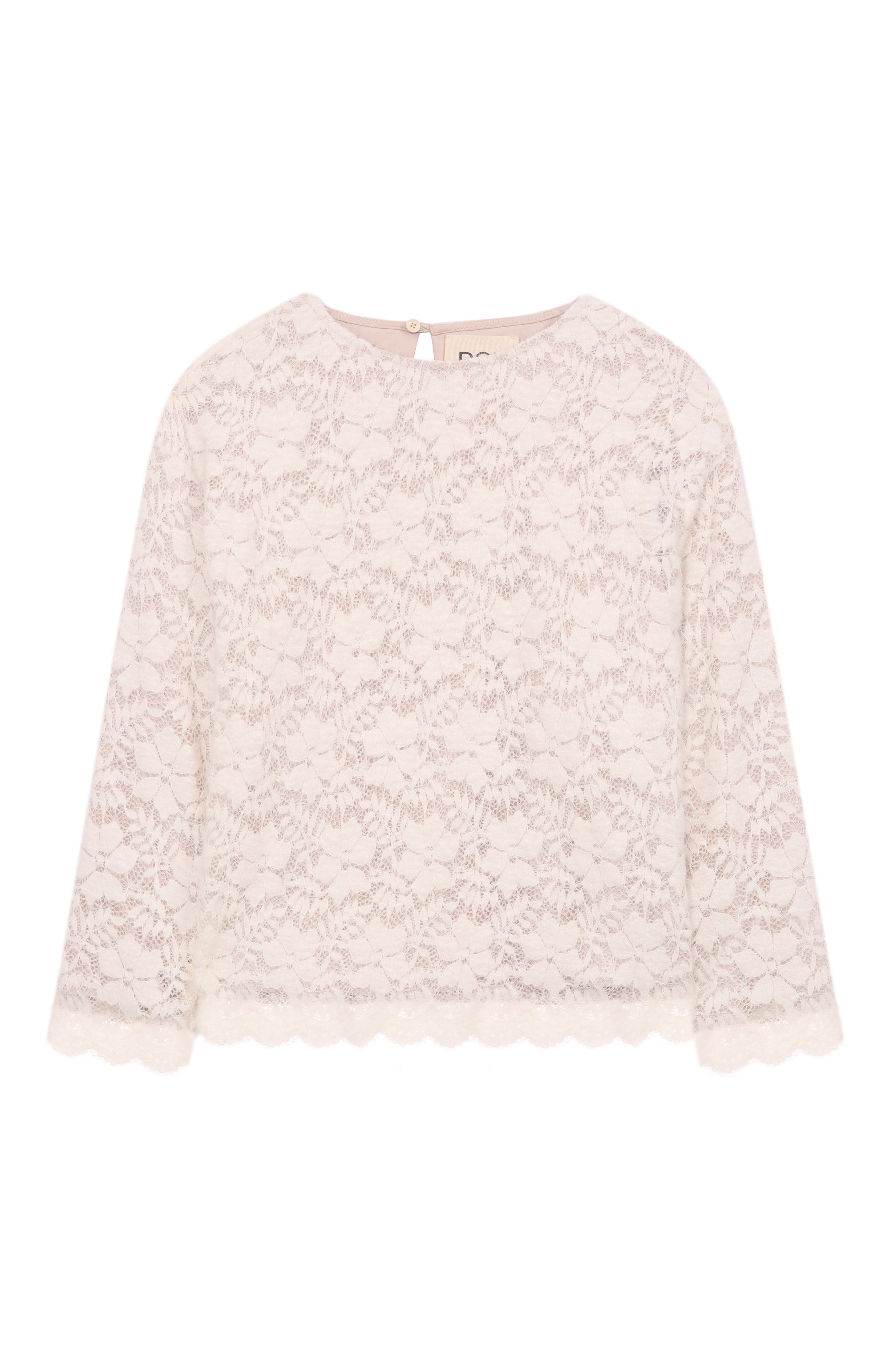 Топ DOUUOD кремового цвета по цене 21300 руб., арт. DX5A70, фото 1 Топ DOUUOD, арт. DX5A70, фото 1