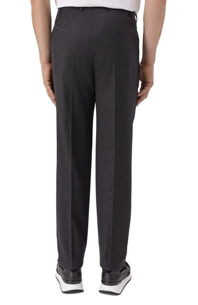 Шерстяные брюки CORNELIANI, арт. 264B08-2618581, фото 4