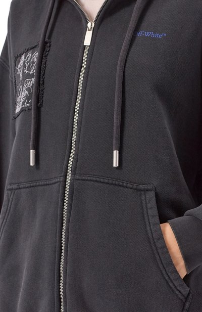 Хлопковая толстовка OFF-WHITE, арт. 0WBE009F25FLE001, фото 5