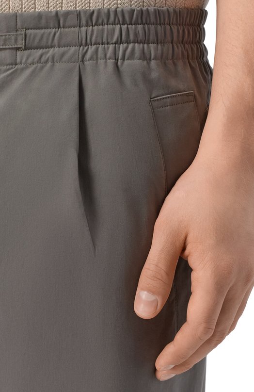 Хлопковые шорты 12 STOREEZ 137235 Серый  137235 Фото 5