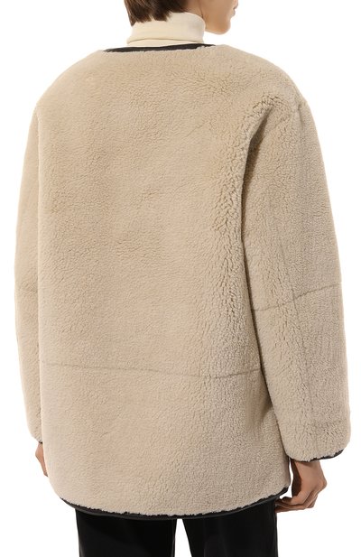 Дубленка DUNST кремового цвета по цене 38050 руб., арт. UDJU4D223CR, фото 4 Дубленка DUNST, арт. UDJU4D223CR, фото 4