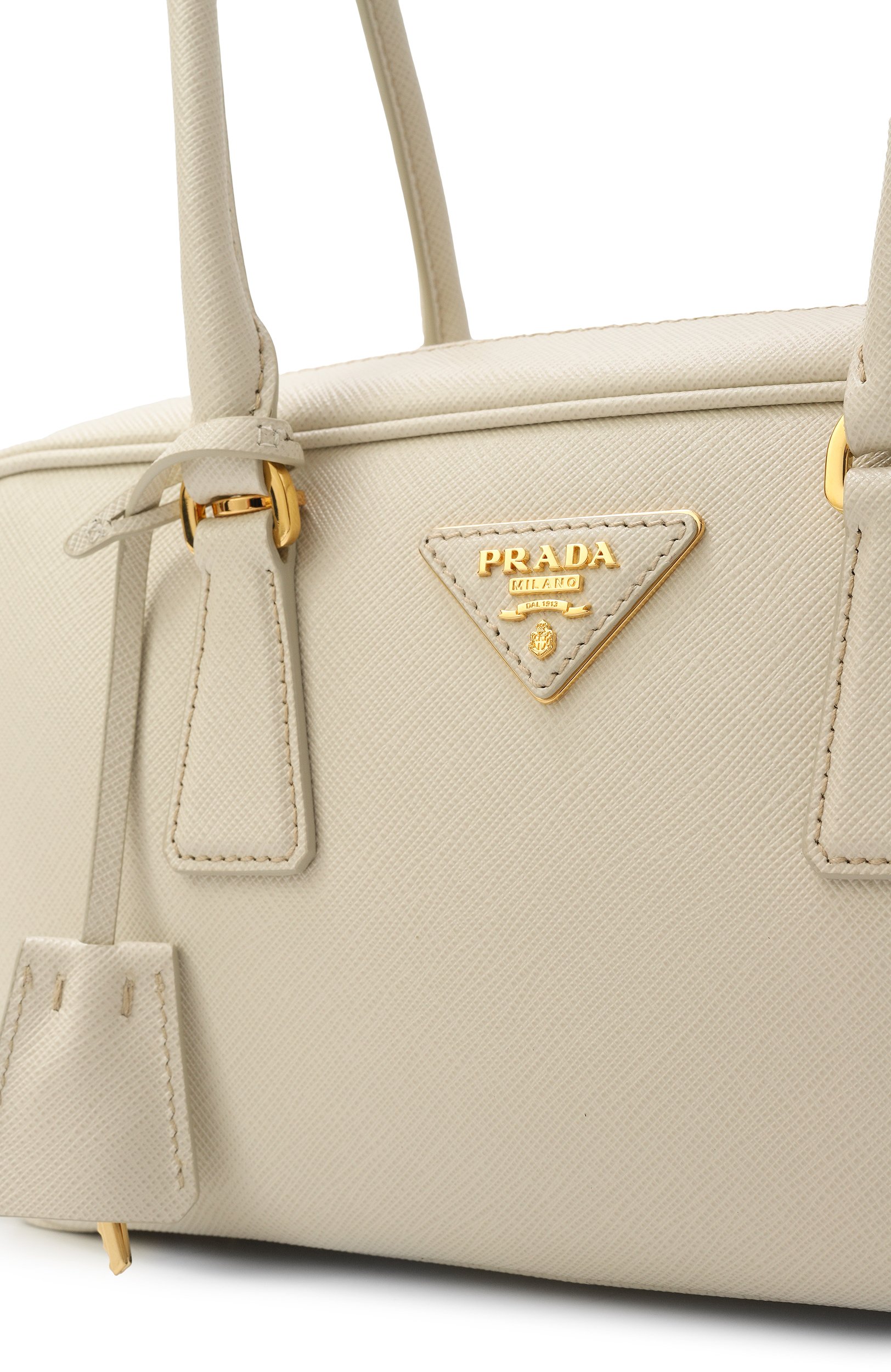 Сумка PRADA кремового цвета по цене 431000 руб., арт. 1BB130/NZV, фото 6 Сумка PRADA, арт. 1BB130/NZV, фото 6