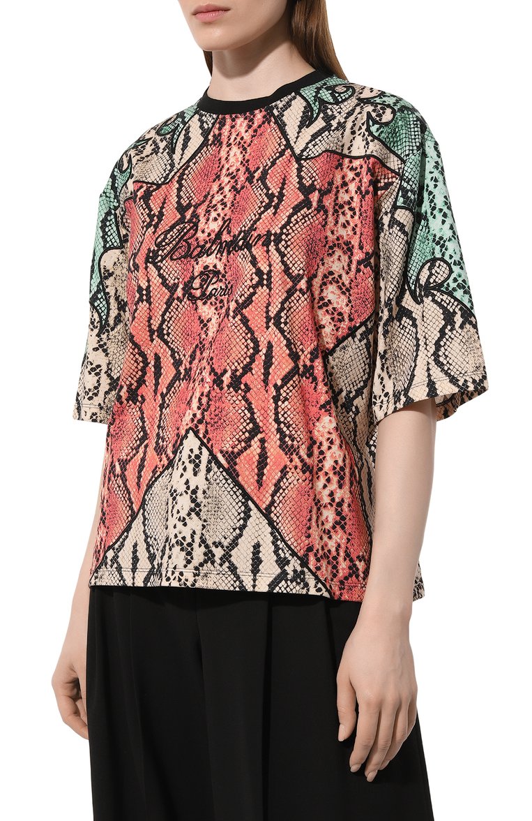 Хлопковая футболка BALMAIN, арт. CF1EH020/GD22, фото 1