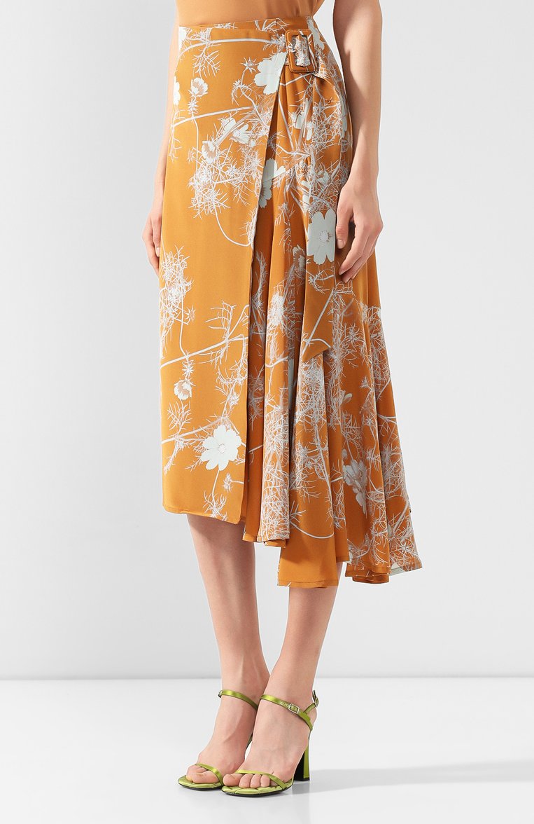 Шелковая юбка DRIES VAN NOTEN, арт. 192-10883-8201, фото 1