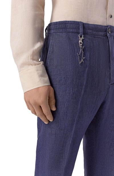 Льняные брюки PAUL&SHARK, арт. 25414041, фото 5