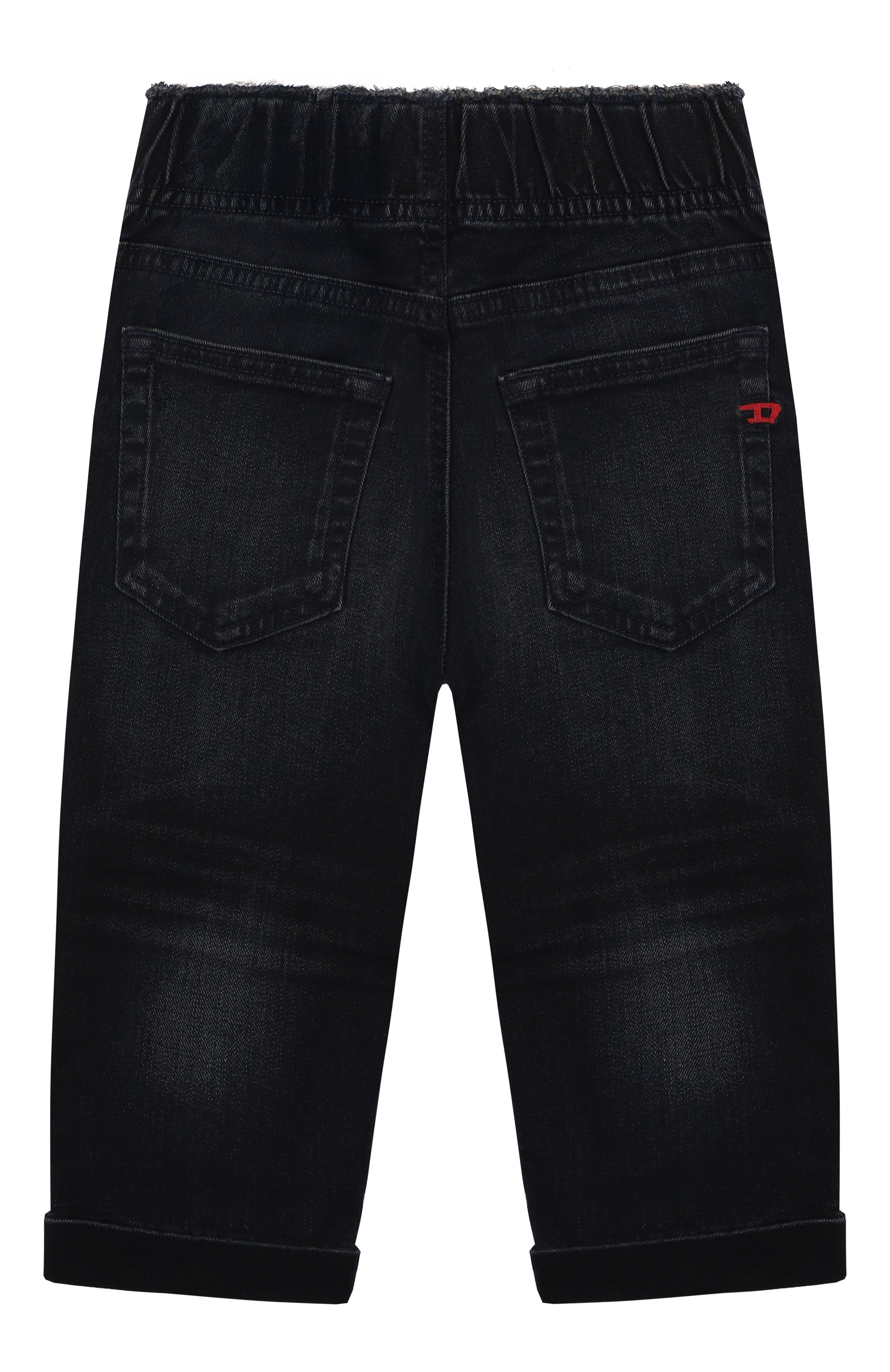 Хлопковые джинсы d-marcie-b DIESEL темно-синего цвета по цене 10900 руб., арт. K00239/KXBQM, фото 2 Хлопковые джинсы d-marcie-b DIESEL, арт. K00239/KXBQM, фото 2