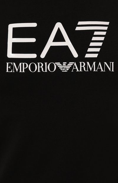 Хлопковая футболка EA7, арт. 8NTT66/TJFKZ, фото 5
