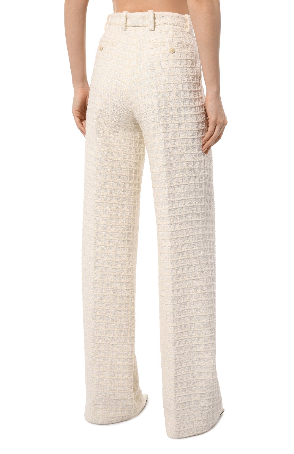 Брюки из хлопка и вискозы GUCCI, арт. 721691/ZAK59, фото 4