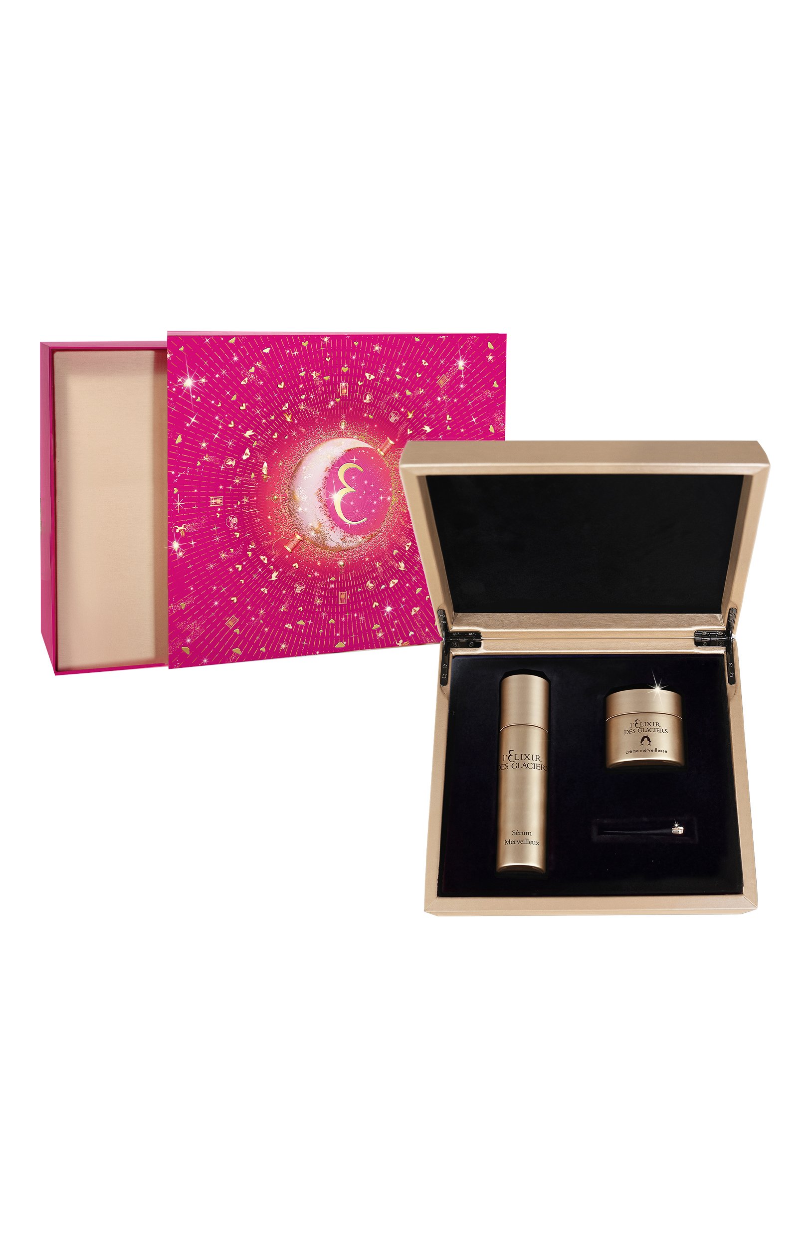 Лимитированный подарочный набор «эссенция золотого осетра» fuchsia odyssey (50+30ml) VALMONT бесцветного цвета по цене 220300 руб., арт. 906028, фото 1 Лимитированный подарочный набор «эссенция золотого осетра» fuchsia odyssey (50+30ml) VALMONT, арт. 906028, фото 1