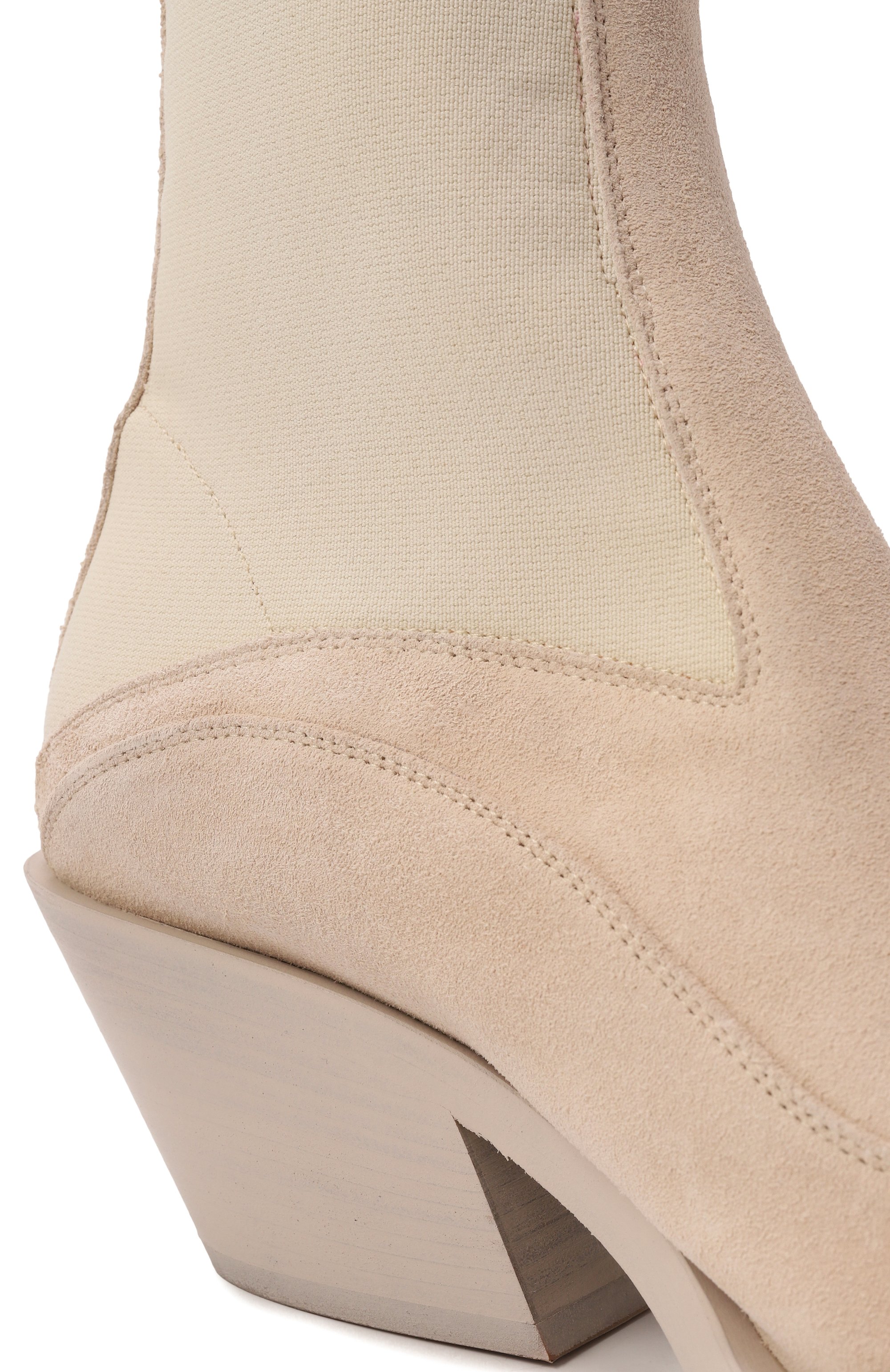 Замшевые ботильоны arlene MATTIA CAPEZZANI бежевого цвета по цене 74150 руб., арт. W222/CR0STA, фото 7 Замшевые ботильоны arlene MATTIA CAPEZZANI, арт. W222/CR0STA, фото 7