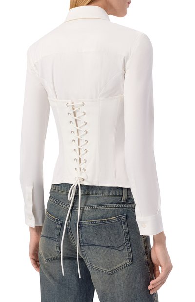 Хлопковая рубашка BALENCIAGA, арт. 850782/TSM19, фото 4