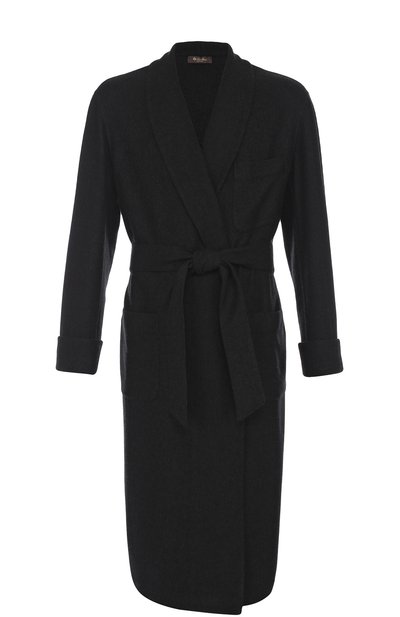 Кашемировый халат с поясом и шалевым воротником LORO PIANA, арт. FAG2896, фото 1