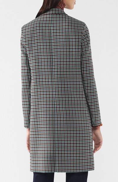 Шерстяное пальто прямого кроя BOTTEGA VENETA, арт. 528473/VERY0, фото 4