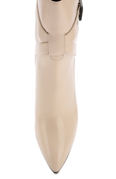 Кожаные ботильоны на фигурном каблуке BOTTEGA VENETA, арт. 533047/VX190, фото 5