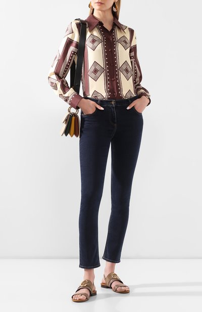 Кожаные сандалии CHLOÉ, арт. CHC20U32691, фото 2