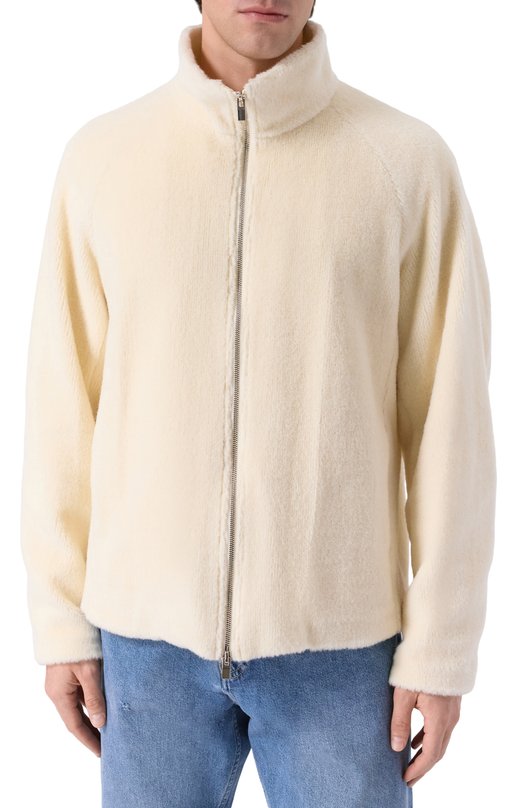 Шерстяной кардиган Attachment AB52-028 Кремовый  AB52-028 Фото 3