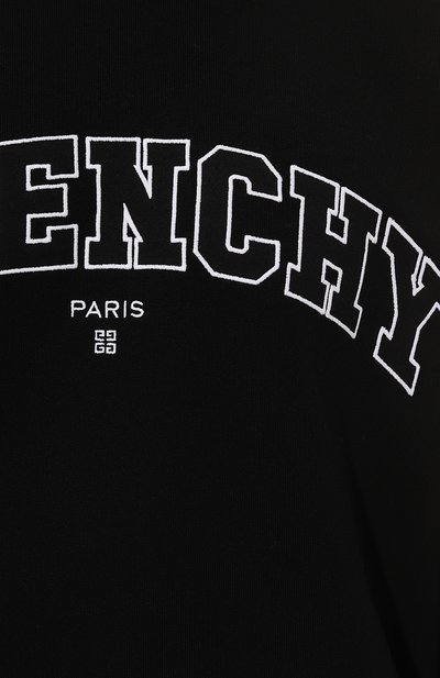 Хлопковый свитшот GIVENCHY, арт. BMJ0H6/3Y78, фото 5