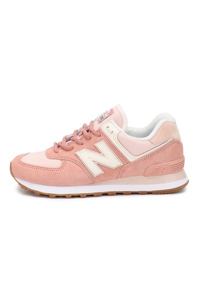 Комбинированные кроссовки 574 NEW BALANCE, арт. WL574SAZ/B, фото 3